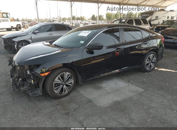 19XFC1F34HE018867 2017 HONDA CIVIC Black Vista tres cuartos delantera izquierda