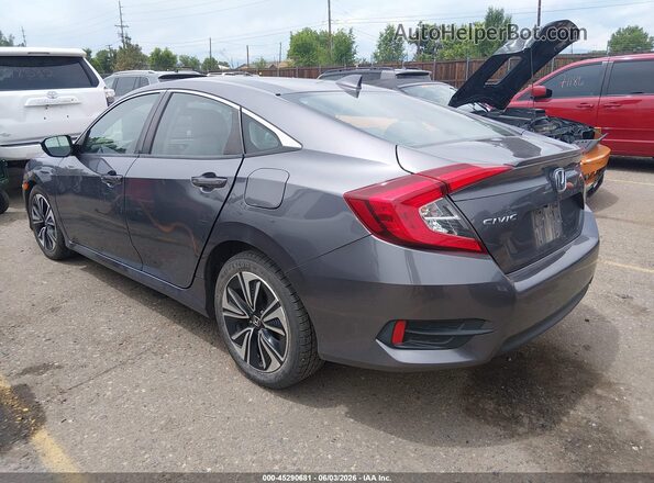 19XFC1F34HE214873 2017 HONDA CIVIC Gray უკანა მარცხენა
