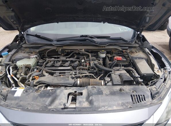 19XFC1F34HE214873 2017 HONDA CIVIC Gray უკანა ხედი