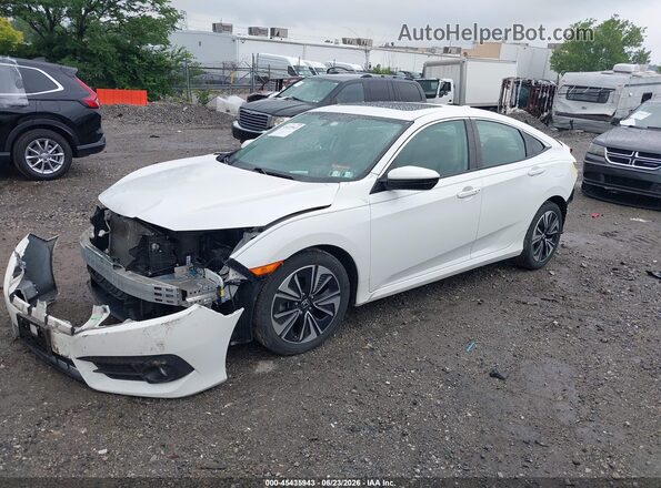 19XFC1F34JE201921 2018 HONDA CIVIC White Передня ліва чверть