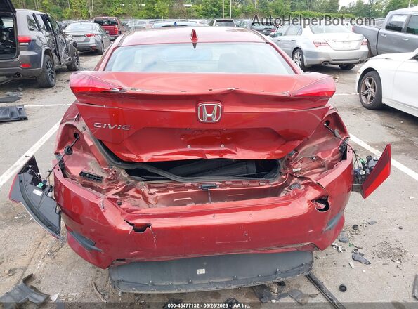 19XFC1F34KE001137 2019 HONDA CIVIC Orange წინა ხედი