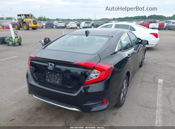 19XFC1F34KE204075 2019 HONDA CIVIC Black Tył prawy