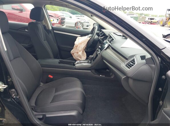 19XFC1F34KE204075 2019 HONDA CIVIC Black Widok wnętrza z przodu