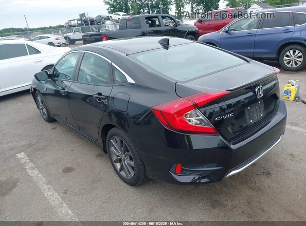 19XFC1F34KE204075 2019 HONDA CIVIC Black Tył lewy