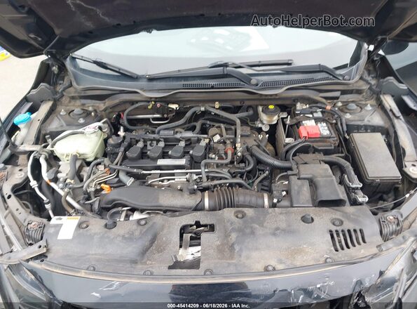 19XFC1F34KE204075 2019 HONDA CIVIC Black Widok z tyłu