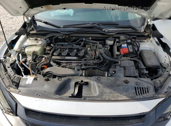 19XFC1F34LE007327 2020 HONDA CIVIC White უკანა სალონის ხედი