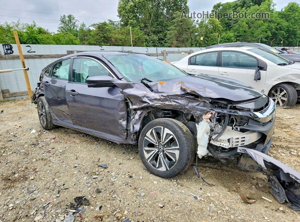 19XFC1F35GE202472 2016 HONDA CIVIC Gray Առջևի աջ