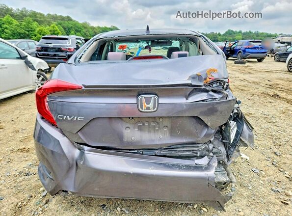 19XFC1F35GE202472 2016 HONDA CIVIC Gray Հետևի տեսք