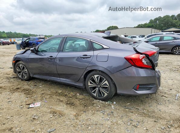 19XFC1F35GE202472 2016 HONDA CIVIC Gray Հետևի ձախ