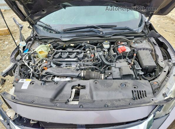 19XFC1F35GE202472 2016 HONDA CIVIC Gray Սալոնի հետևի տեսք