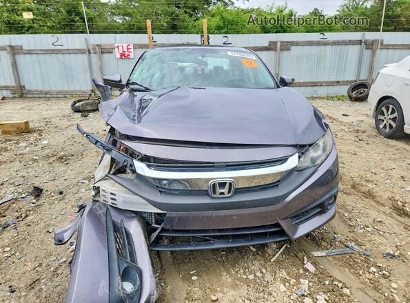 19XFC1F35GE202472 2016 HONDA CIVIC Gray Դիմացի տեսք