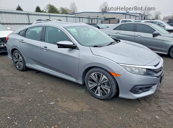 19XFC1F35GE209082 2016 HONDA CIVIC Silver Przód prawy