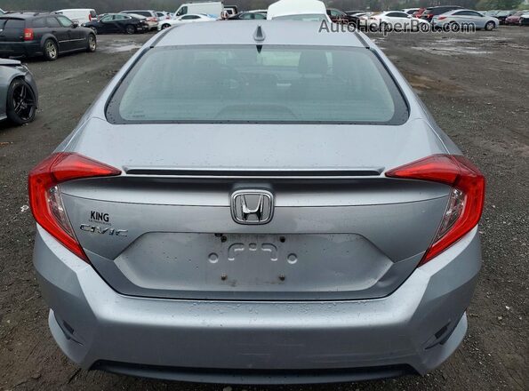 19XFC1F35GE209082 2016 HONDA CIVIC Silver Widok z tyłu