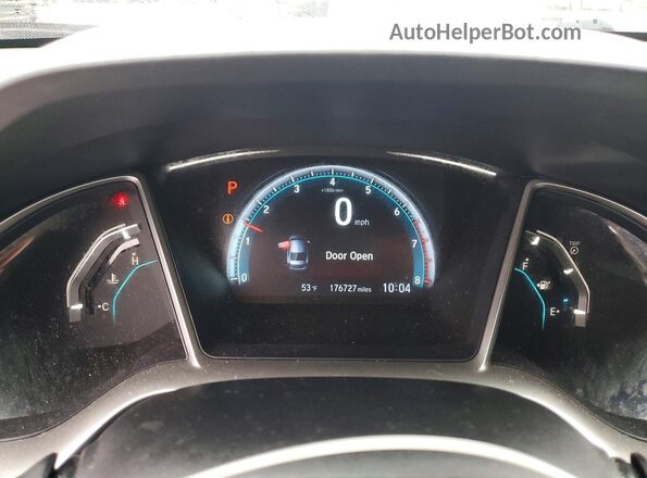19XFC1F35GE209082 2016 HONDA CIVIC Silver Widok zestawu wskaźników