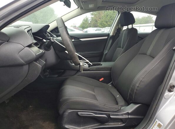 19XFC1F35GE209082 2016 HONDA CIVIC Silver Widok wnętrza z przodu