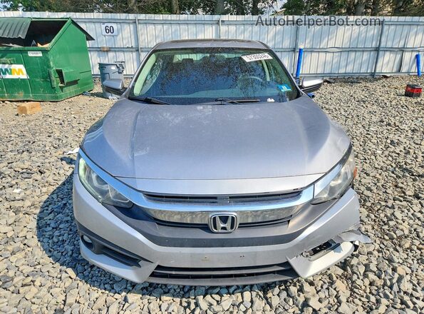 19XFC1F35GE210698 2016 HONDA CIVIC Silver Widok z przodu