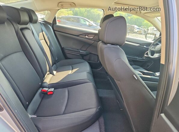19XFC1F35GE210698 2016 HONDA CIVIC Silver Widok tylnych siedzeń