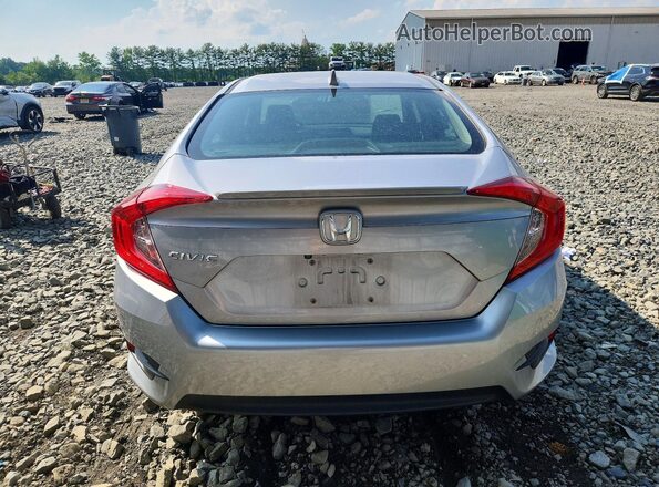 19XFC1F35GE210698 2016 HONDA CIVIC Silver Widok z tyłu