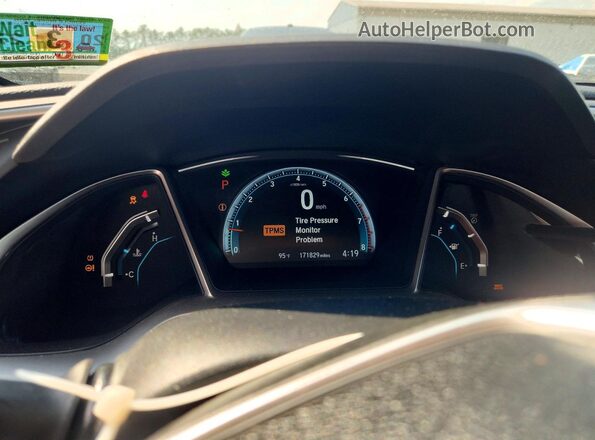 19XFC1F35GE210698 2016 HONDA CIVIC Silver Widok zestawu wskaźników