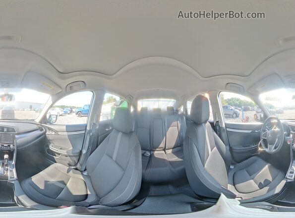 19XFC1F35GE210698 2016 HONDA CIVIC Silver Widok naklejki z numerem VIN