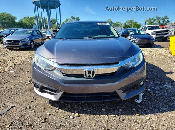 19XFC1F35HE026105 2017 HONDA CIVIC Gray წინა ხედი