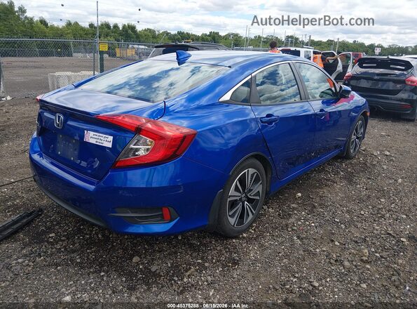19XFC1F35HE032986 2017 HONDA CIVIC Blue Հետևի աջ