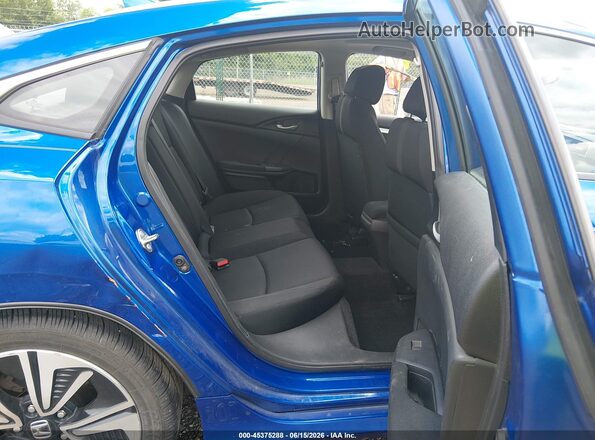 19XFC1F35HE032986 2017 HONDA CIVIC Blue VIN կոդի պիտակի տեսք