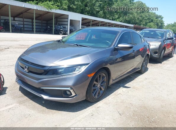 19XFC1F35KE009294 2019 HONDA CIVIC Gray 