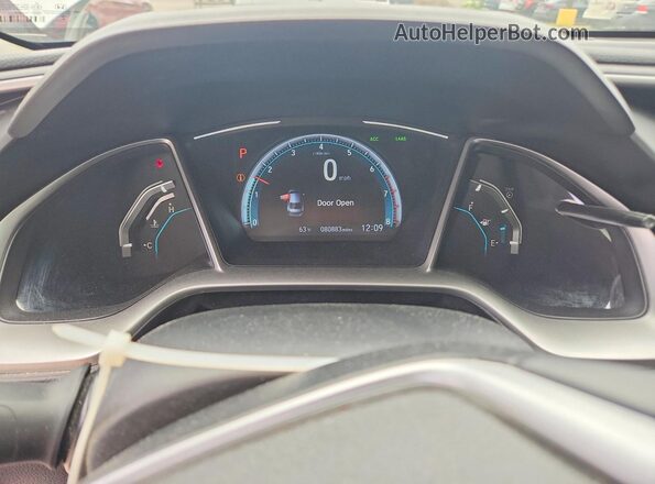 19XFC1F35KE009702 2019 HONDA CIVIC White 