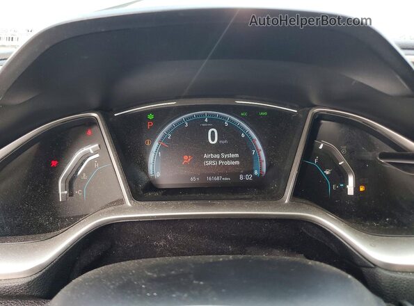 19XFC1F35KE018092 2019 HONDA CIVIC Серый 