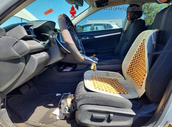 19XFC1F35KE210046 2019 HONDA CIVIC Белый Вид салона спереди