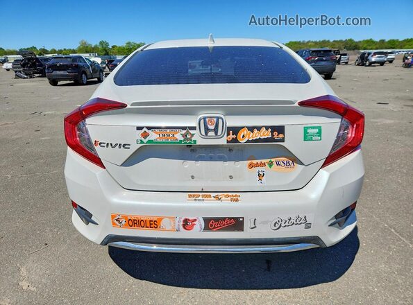 19XFC1F35KE210046 2019 HONDA CIVIC Белый Вид сзади