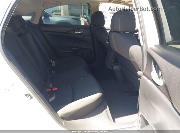 19XFC1F35LE202899 2020 HONDA CIVIC White Widok naklejki z numerem VIN
