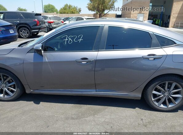 19XFC1F35LE214440 2020 HONDA CIVIC Gray 360 interior view