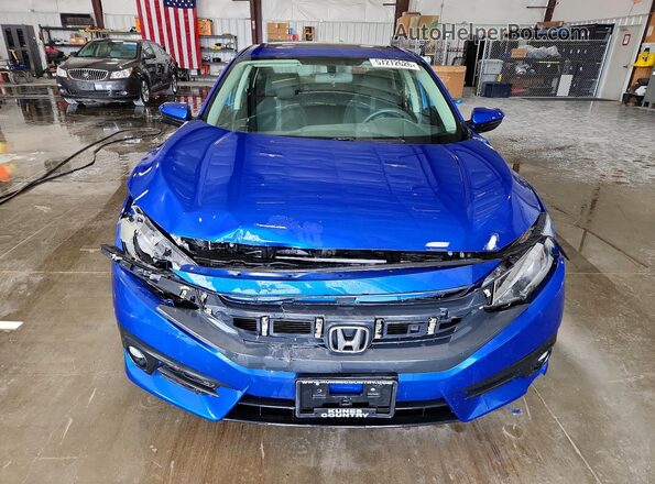 19XFC1F36HE017431 2017 HONDA CIVIC Синий Вид спереди