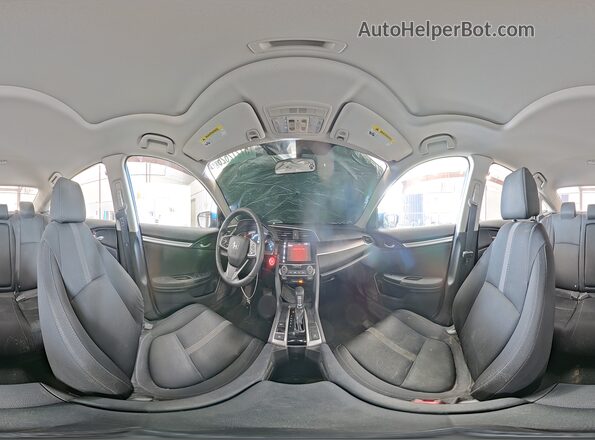 19XFC1F36HE017431 2017 HONDA CIVIC Синий Вид наклейки с VIN-кодом