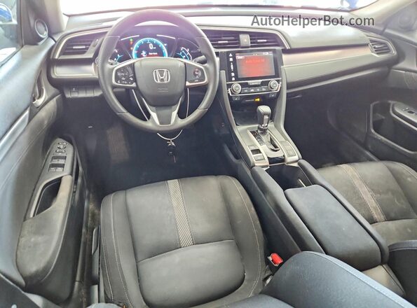 19XFC1F36HE017431 2017 HONDA CIVIC Синий Вид панели приборов