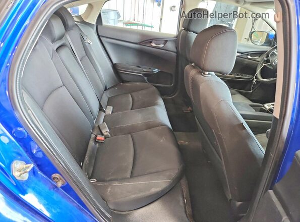 19XFC1F36HE017431 2017 HONDA CIVIC Синий Вид задних сидений