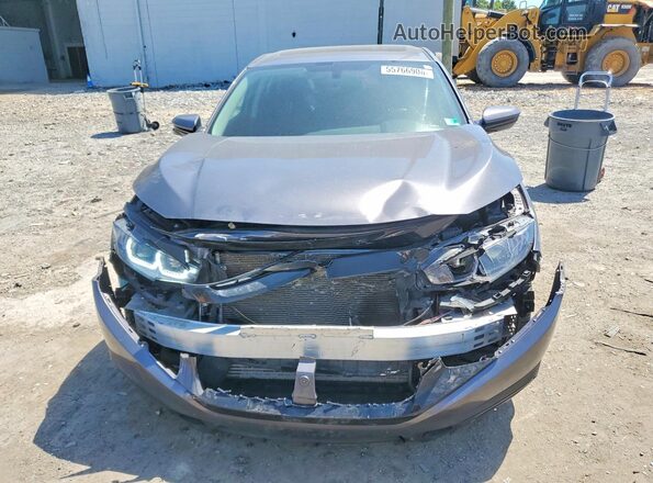 19XFC1F36HE200120 2017 HONDA CIVIC Gray Widok z przodu