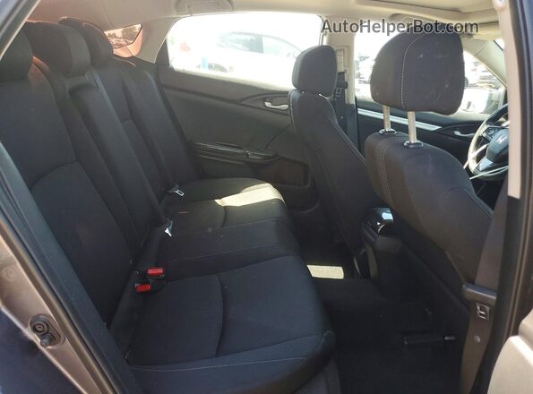 19XFC1F36HE200120 2017 HONDA CIVIC Gray Widok tylnych siedzeń