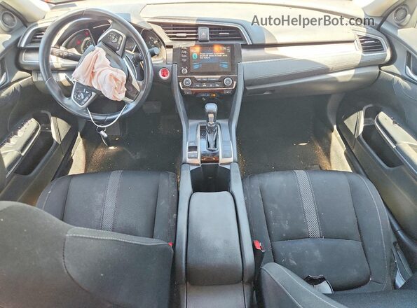 19XFC1F36KE207236 2019 HONDA CIVIC White Առջևի վահանակի տեսք