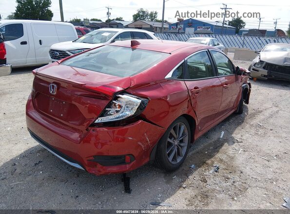 19XFC1F36LE017373 2020 HONDA CIVIC Red Հետևի աջ