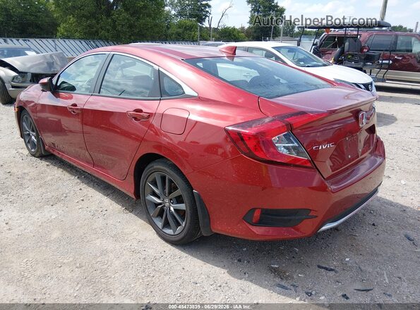 19XFC1F36LE017373 2020 HONDA CIVIC Red Հետևի ձախ