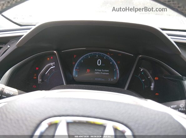 19XFC1F36LE017373 2020 HONDA CIVIC Red Հետևի նստատեղերի տեսք