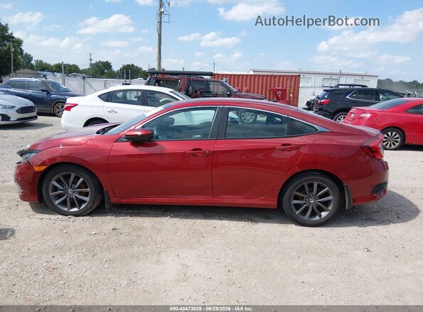 19XFC1F36LE017373 2020 HONDA CIVIC Red Սալոնի 360 աստիճան տեսք