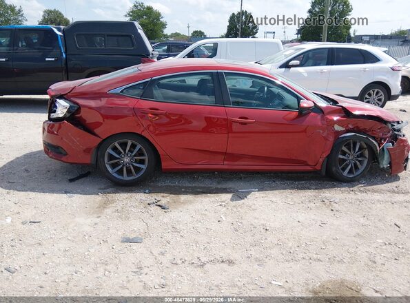 19XFC1F36LE017373 2020 HONDA CIVIC Red Սալոնի հետևի տեսք