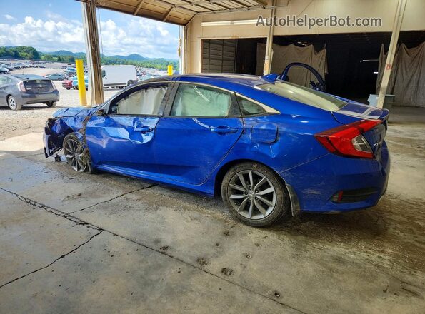 19XFC1F36LE022086 2020 HONDA CIVIC Blue Trasero izquierdo