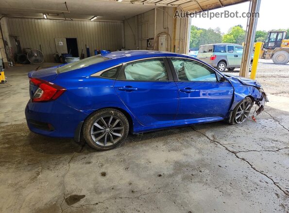 19XFC1F36LE022086 2020 HONDA CIVIC Blue Trasero derecho