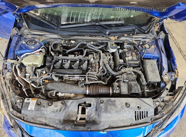 19XFC1F36LE022086 2020 HONDA CIVIC Blue Vista interior trasera