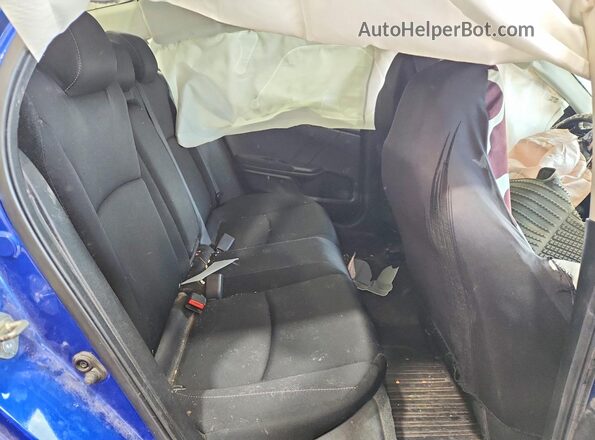 19XFC1F36LE022086 2020 HONDA CIVIC Blue Vista de los asientos traseros